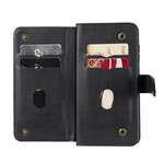 Housse Samsung Galaxy S21 FE Simili Cuir 10 Porte-Cartes Housse Samsung Galaxy S21 FE Simili Cuir 10 Porte-Cartes