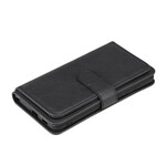 Housse Samsung Galaxy S21 FE Simili Cuir 10 Porte-Cartes Housse Samsung Galaxy S21 FE Simili Cuir 10 Porte-Cartes