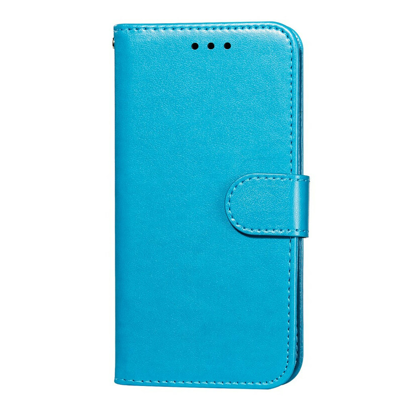 Housse Samsung Galaxy S21 FE Solid Color Serie à Lanière