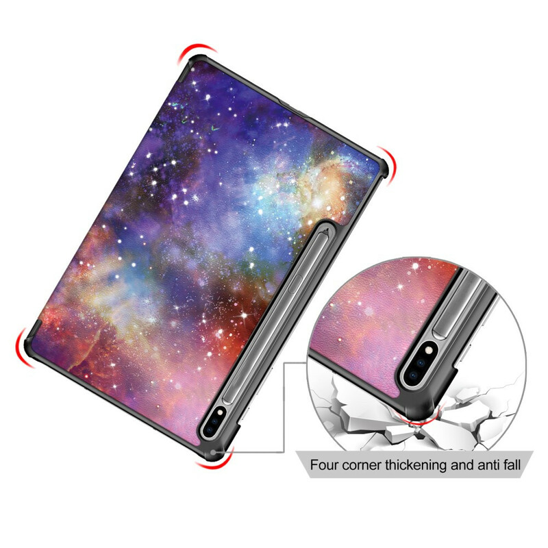 Smart Case Samsung Galaxy Tab S7 FE Renforcée Espace Smart Case Samsung Galaxy Tab S7 FE Renforcée Espace