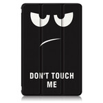 Smart Case Samsung Galaxy Tab S7 FE Renforcée Don't Touch Me