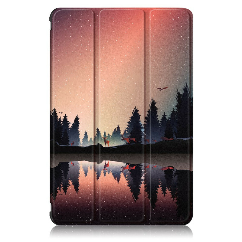 Smart Case Samsung Galaxy Tab S7 FE Renforcée Forêt