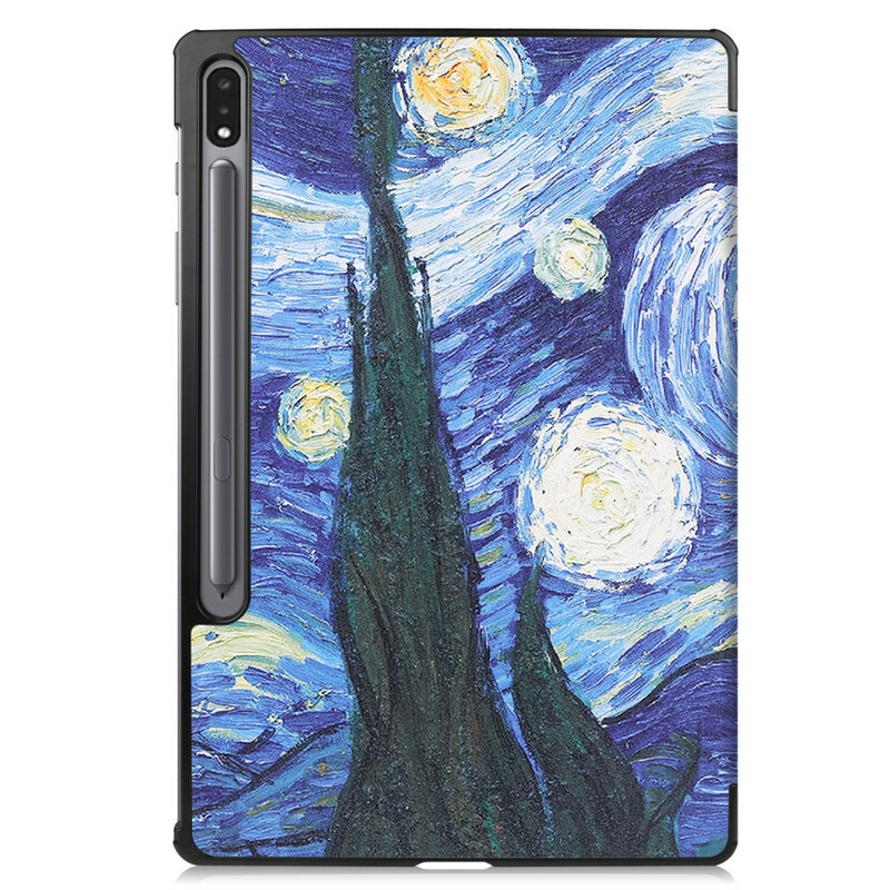 Smart Case Samsung Galaxy Tab S7 FE Porte-Stylet Nuit Étoilée Smart Case Samsung Galaxy Tab S7 FE Porte-Stylet Nuit Étoilée
