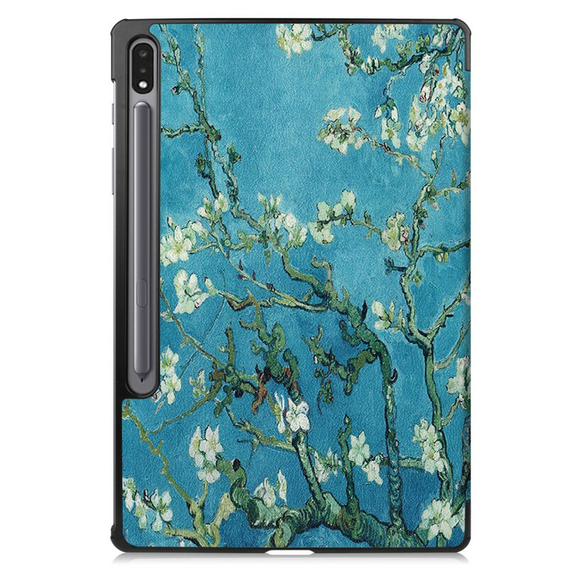 Smart Case Samsung Galaxy Tab S7 FE Porte-Stylet Branches Smart Case Samsung Galaxy Tab S7 FE Porte-Stylet Branches