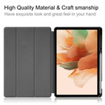 Smart Case Samsung Galaxy Tab S7 FE Tri Fold Porte-Stylet Smart Case Samsung Galaxy Tab S7 FE Tri Fold Porte-Stylet