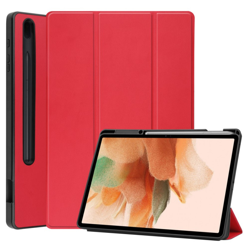 Smart Case Samsung Galaxy Tab S7 FE Tri Fold PorteStylet