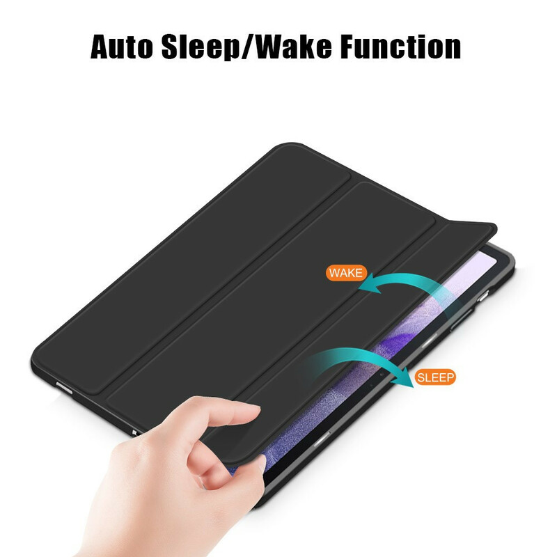 Smart Case Samsung Galaxy Tab S7 FE Tri-Fold Porte-Stylet Renforcée Smart Case Samsung Galaxy Tab S7 FE Tri-Fold Porte-Stylet Renforcée