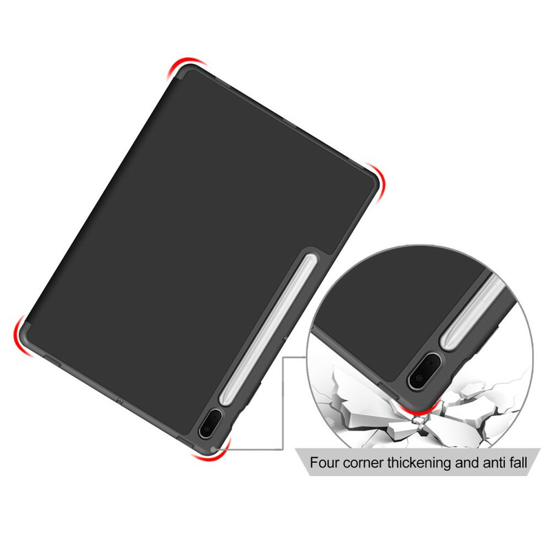 Smart Case Samsung Galaxy Tab S7 FE Tri-Fold Porte-Stylet Renforcée Smart Case Samsung Galaxy Tab S7 FE Tri-Fold Porte-Stylet Renforcée