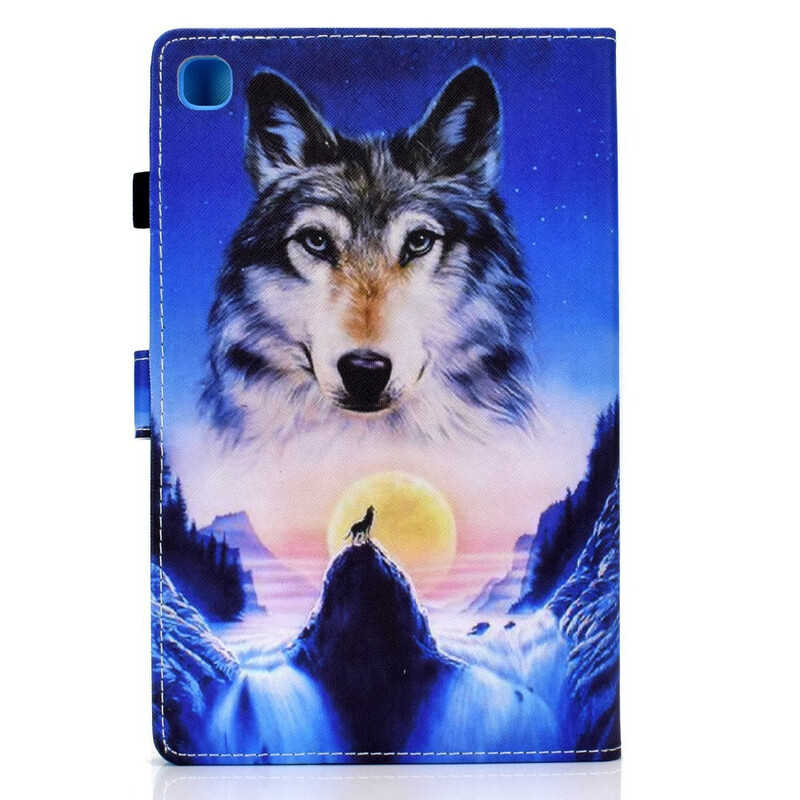 Housse Samsung Galaxy Tab A7 Lite Loup des Montagnes Housse Samsung Galaxy Tab A7 Lite Loup des Montagnes