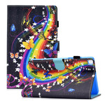 Housse Samsung Galaxy Tab A7 Lite Papillons Arc-en-Ciel Housse Samsung Galaxy Tab A7 Lite Papillons Arc-en-Ciel