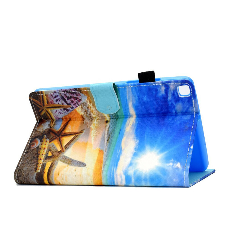 Housse Samsung Galaxy Tab A7 Lite Plage Fun Housse Samsung Galaxy Tab A7 Lite Plage Fun