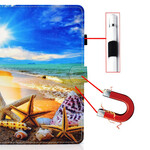 Housse Samsung Galaxy Tab A7 Lite Plage Fun Housse Samsung Galaxy Tab A7 Lite Plage Fun