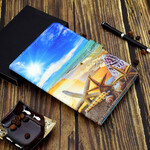 Housse Samsung Galaxy Tab A7 Lite Plage Fun Housse Samsung Galaxy Tab A7 Lite Plage Fun
