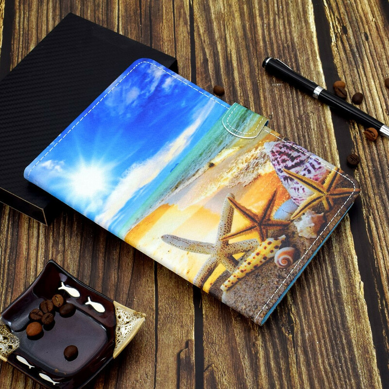 Housse Samsung Galaxy Tab A7 Lite Plage Fun Housse Samsung Galaxy Tab A7 Lite Plage Fun