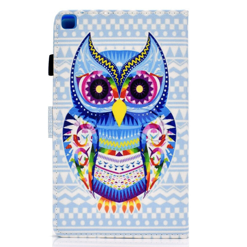 Housse Samsung Galaxy Tab A7 Lite Hibou Tribal Housse Samsung Galaxy Tab A7 Lite Hibou Tribal
