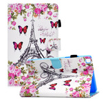 Housse Samsung Galaxy Tab A7 Lite Tour Eiffel Vélo Housse Samsung Galaxy Tab A7 Lite Tour Eiffel Vélo