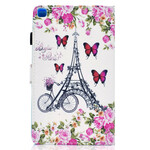 Housse Samsung Galaxy Tab A7 Lite Tour Eiffel Vélo Housse Samsung Galaxy Tab A7 Lite Tour Eiffel Vélo