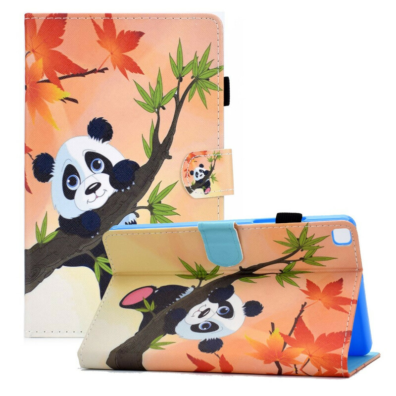 Housse Samsung Galaxy Tab A7 Lite Mignon Panda Housse Samsung Galaxy Tab A7 Lite Mignon Panda