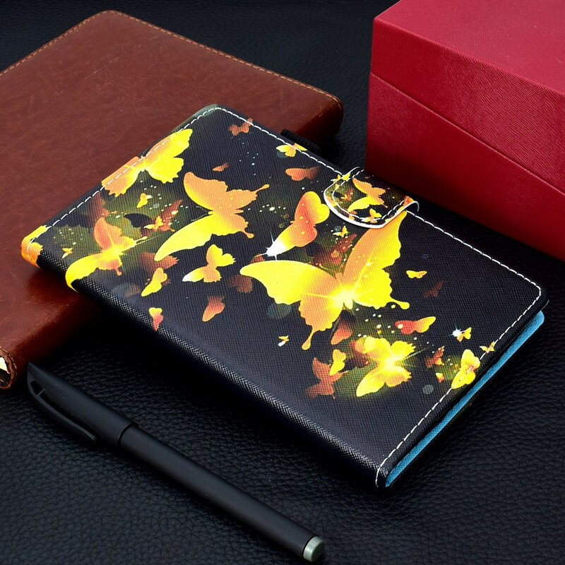 Housse Sasmung Galaxy Tab A7 Lite Papillons Uniques Housse Sasmung Galaxy Tab A7 Lite Papillons Uniques