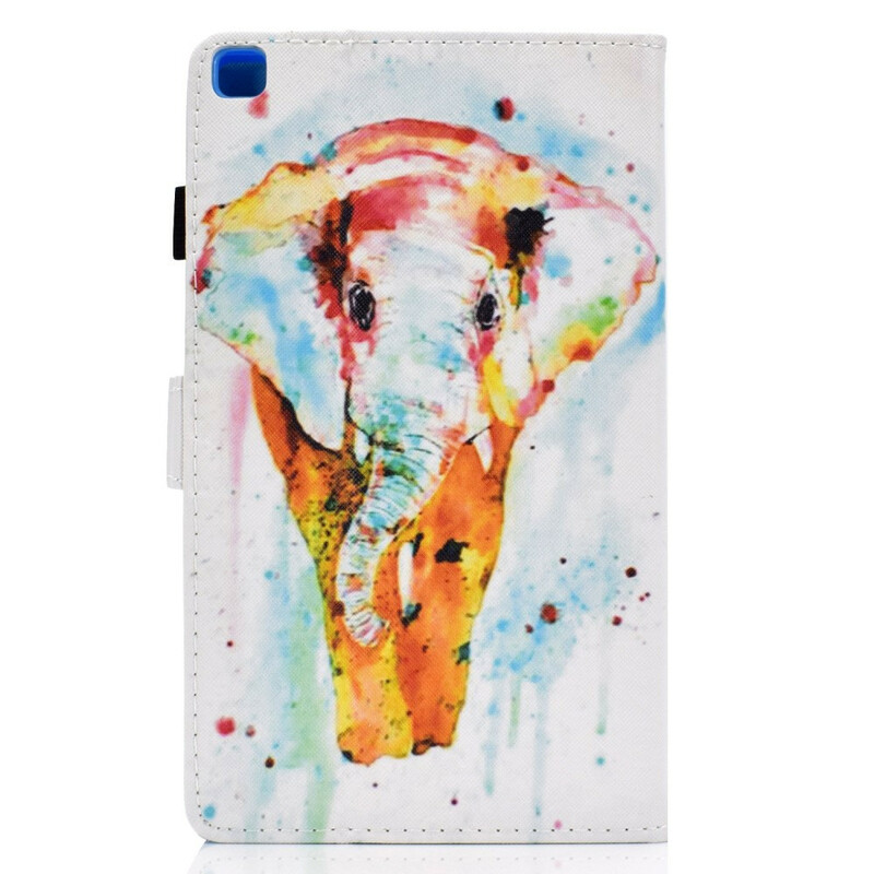 Housse Samsung Galaxy Tab A7 Lite Éléphant Aquarelle Housse Samsung Galaxy Tab A7 Lite Éléphant Aquarelle