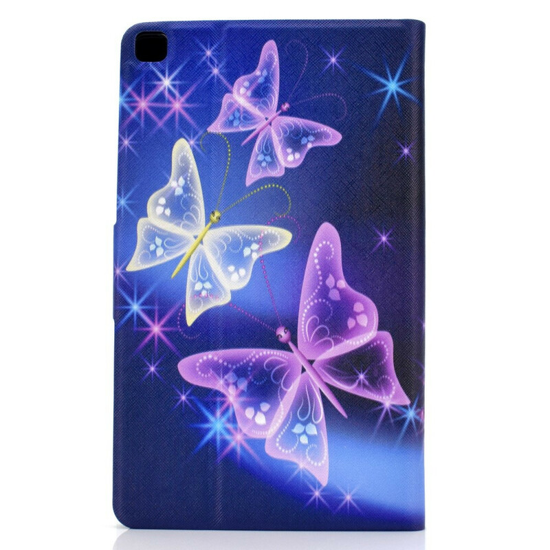Housse Samsung Galaxy Tab A7 Lite Féérie Papillons Housse Samsung Galaxy Tab A7 Lite Féérie Papillons