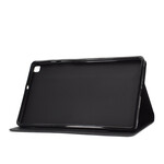 Housse Samsung Galaxy Tab A7 Lite Panda Coeur