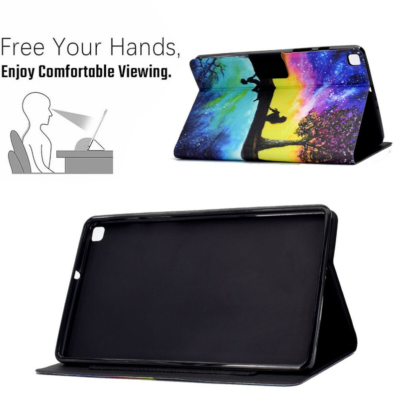 Housse Samsung Galaxy Tab A7 Lite Rêverie sous l'Arbre Housse Samsung Galaxy Tab A7 Lite Rêverie sous l'Arbre