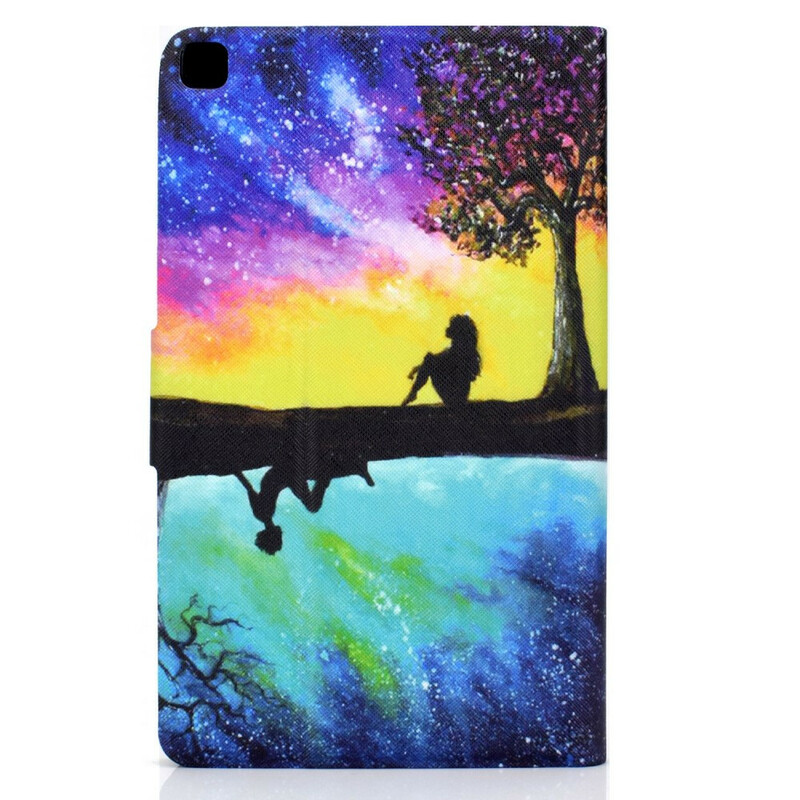 Housse Samsung Galaxy Tab A7 Lite Rêverie sous l'Arbre Housse Samsung Galaxy Tab A7 Lite Rêverie sous l'Arbre