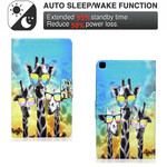 Housse Samsung Galaxy Tab A7 Lite Funky Girafes Housse Samsung Galaxy Tab A7 Lite Funky Girafes