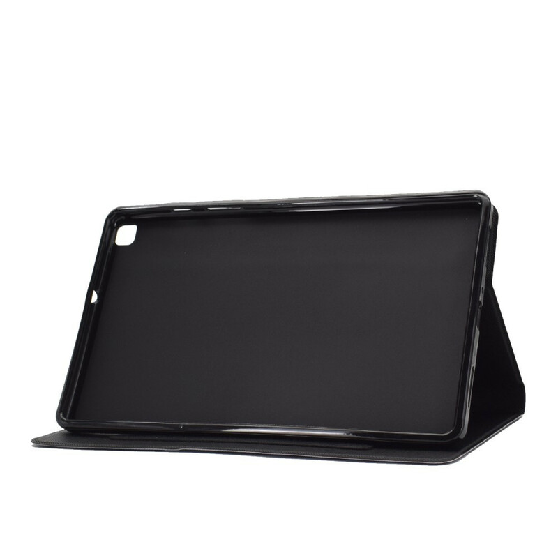 Housse Samsung Galaxy Tab A7 Lite Chat Yeux Bleus Housse Samsung Galaxy Tab A7 Lite Chat Yeux Bleus