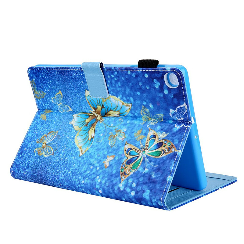 Housse Samsung Galaxy Tab A7 (2020) Papillons Housse Samsung Galaxy Tab A7 (2020) Papillons