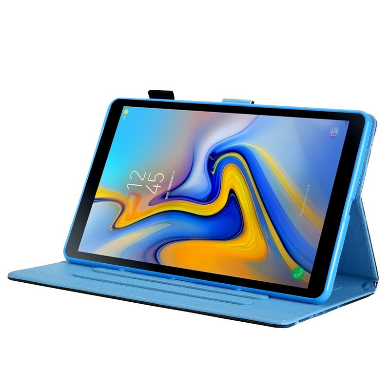 Housse Samsung Galaxy Tab A7 Arbre Multicolore