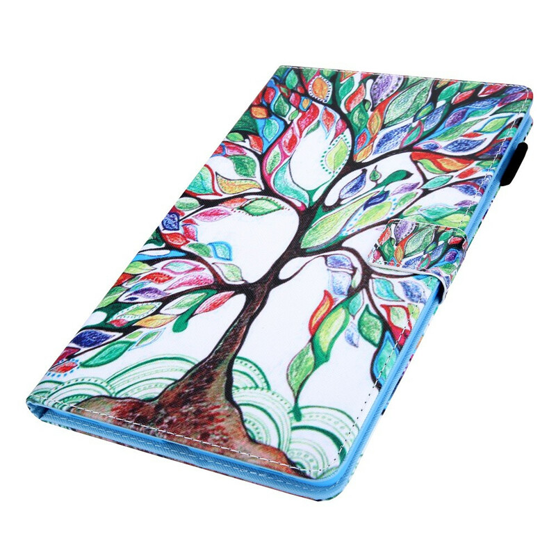 Housse Samsung Galaxy Tab A7 Arbre Multicolore