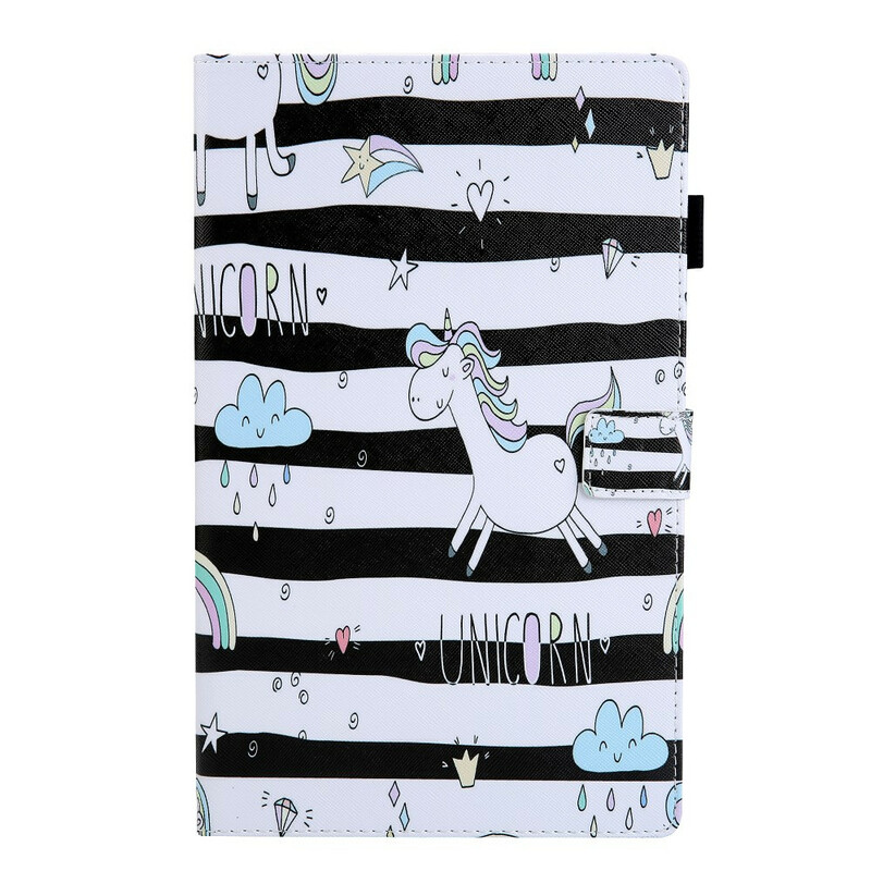 Housse Samsung Galaxy Tab A7 Lite Licorne Housse Samsung Galaxy Tab A7 Lite Licorne
