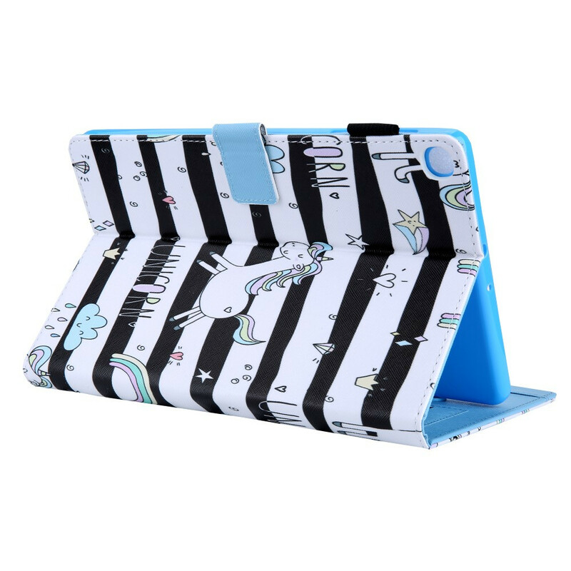Housse Samsung Galaxy Tab A7 Lite Licorne Housse Samsung Galaxy Tab A7 Lite Licorne