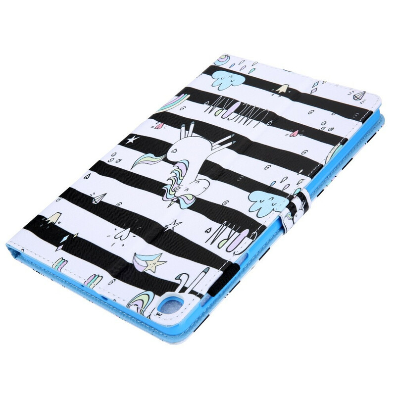 Housse Samsung Galaxy Tab A7 Lite Licorne Housse Samsung Galaxy Tab A7 Lite Licorne