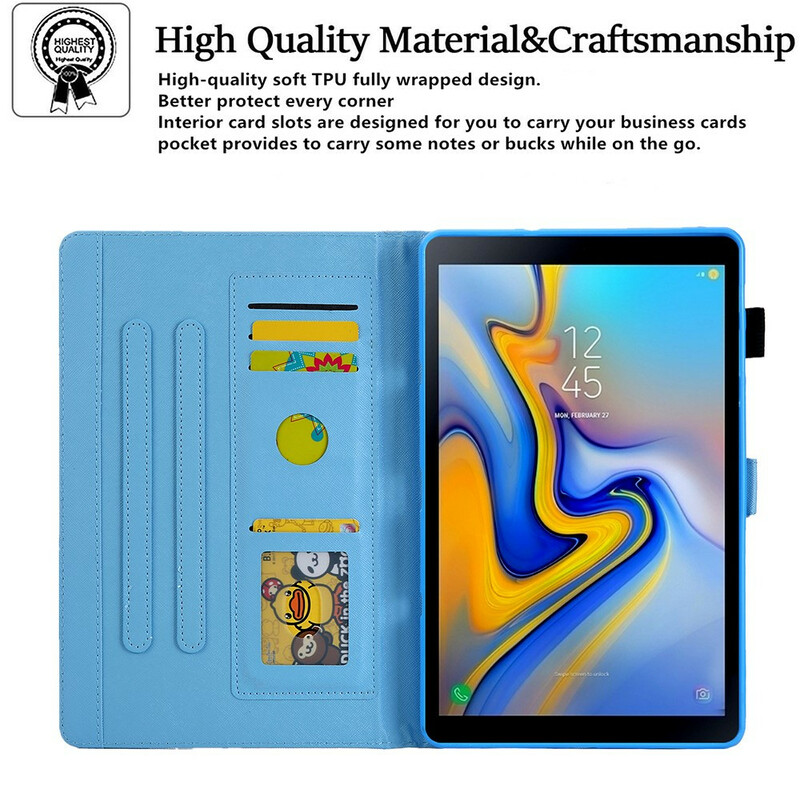 Housse Samsung Galaxy Tab A7 Lite Multiples Papillons