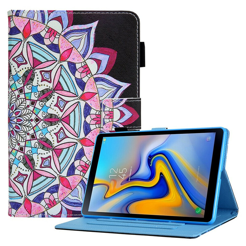 Housse Samsung Galaxy Tab A7 Lite Mandala Graphique