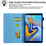 Housse Samsung Galaxy Tab A7 Lite Mandala Graphique
