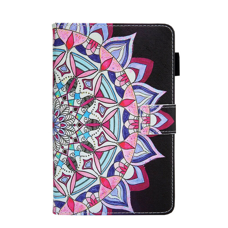 Housse Samsung Galaxy Tab A7 Lite Mandala Graphique