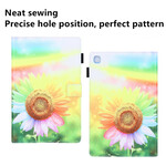 Housse Samsung Galaxy Tab A7 Lite Fleurs au Soleil Housse Samsung Galaxy Tab A7 Lite Fleurs au Soleil