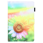 Housse Samsung Galaxy Tab A7 Lite Fleurs au Soleil Housse Samsung Galaxy Tab A7 Lite Fleurs au Soleil