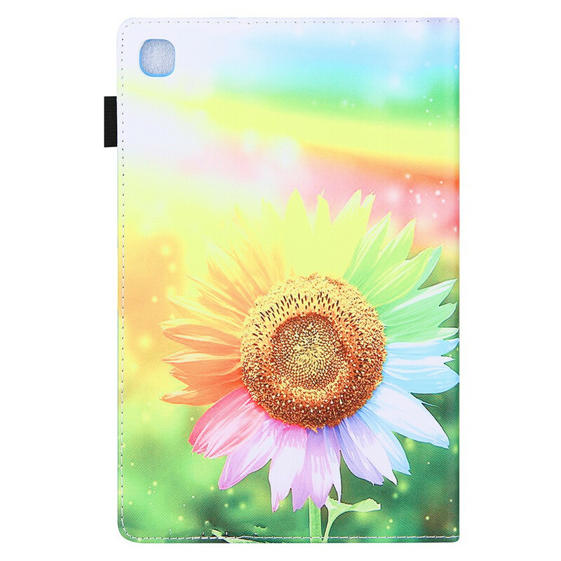 Housse Samsung Galaxy Tab A7 Lite Fleurs au Soleil Housse Samsung Galaxy Tab A7 Lite Fleurs au Soleil