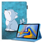 Housse Samsung Galaxy Tab A7 Lite Louveteau Housse Samsung Galaxy Tab A7 Lite Louveteau