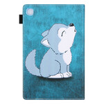 Housse Samsung Galaxy Tab A7 Lite Louveteau Housse Samsung Galaxy Tab A7 Lite Louveteau