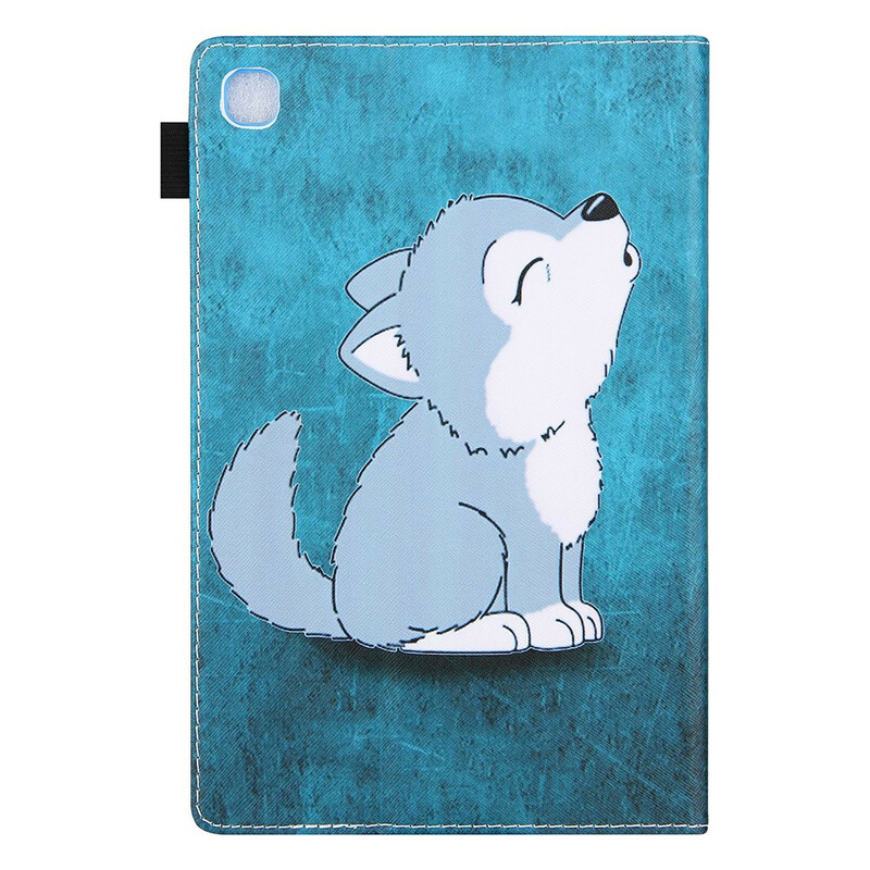 Housse Samsung Galaxy Tab A7 Lite Louveteau Housse Samsung Galaxy Tab A7 Lite Louveteau