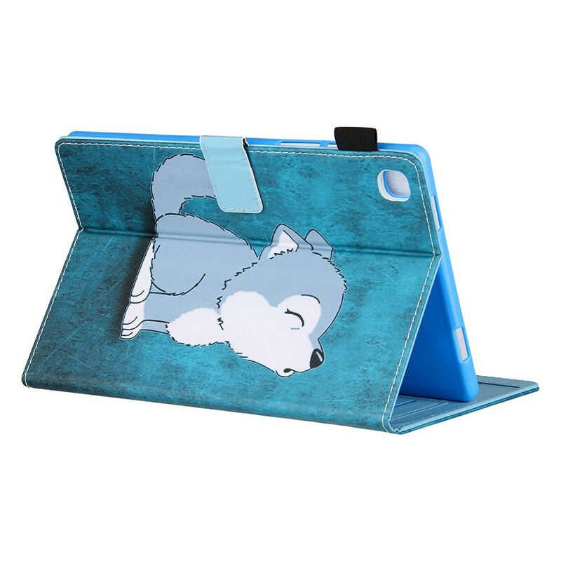 Housse Samsung Galaxy Tab A7 Lite Louveteau Housse Samsung Galaxy Tab A7 Lite Louveteau