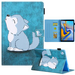 Housse Samsung Galaxy Tab A7 Lite Louveteau Housse Samsung Galaxy Tab A7 Lite Louveteau