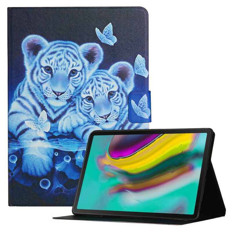 Housse Samsung Galaxy Tab A7 Lite Tigres