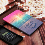Housse Samsung Galaxy Tab A7 Lite Sunset Love
